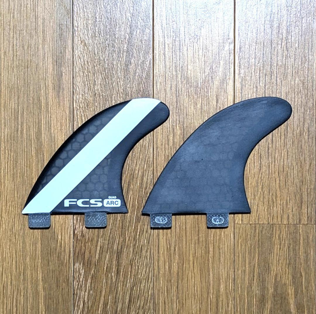 新品FCS ARC M トライ ＋クアッドリアFCSⅡ対応セット付５フィン