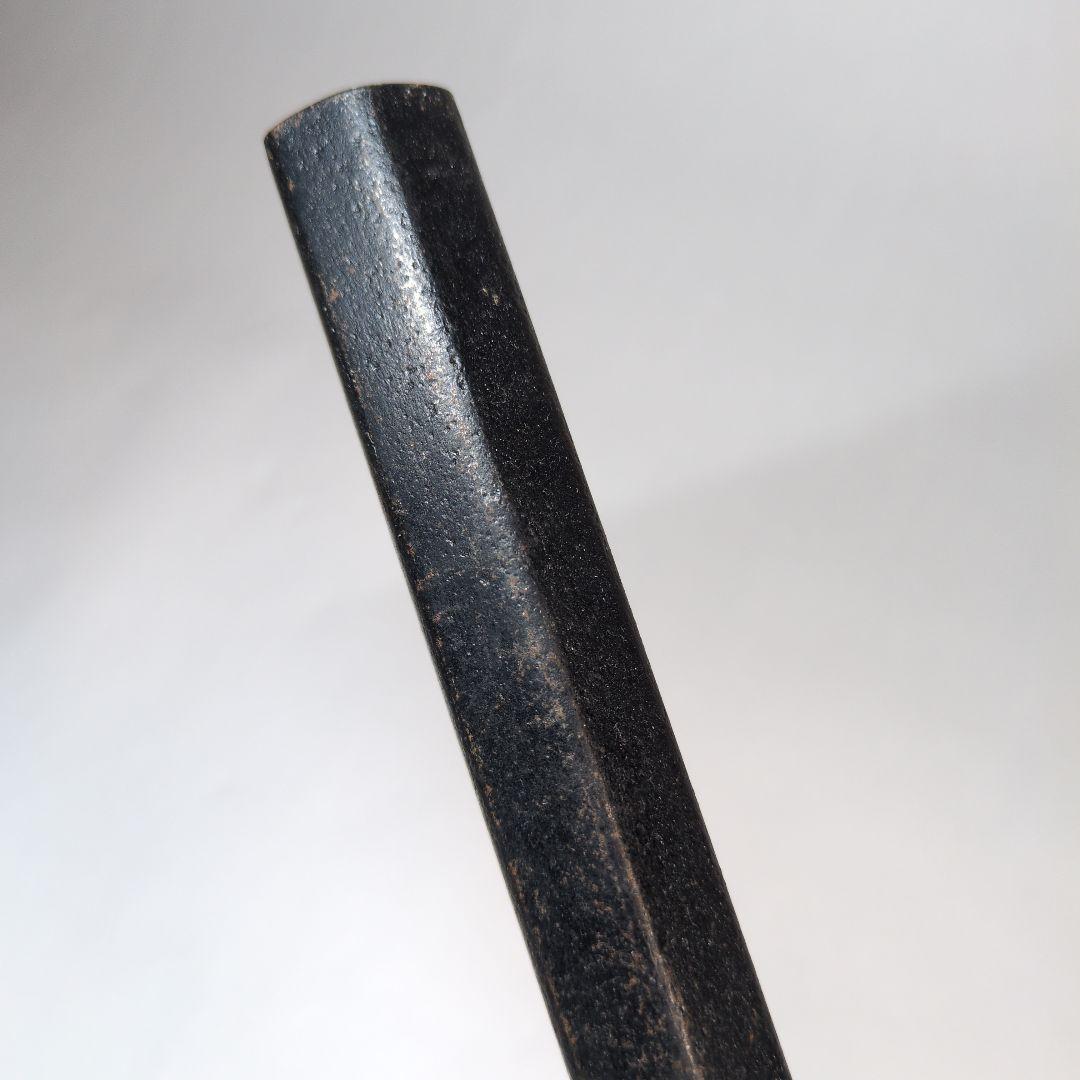 十手　鉄地　銘　小野繁慶　野田繁慶　武具　江戸時代