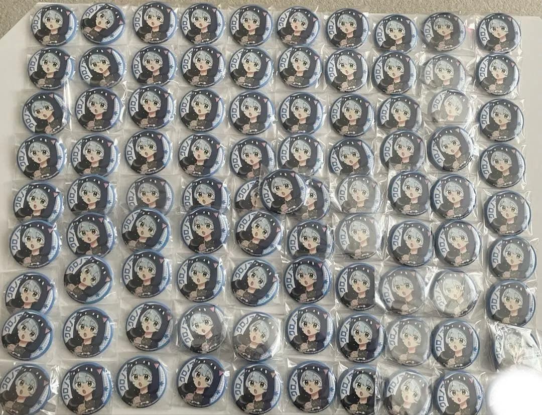 日常組 クロノア アニメイト 缶バッジ