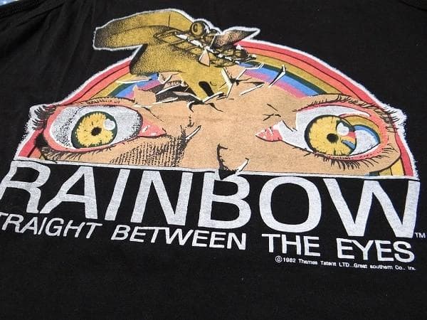 美品 80年代 ビンテージ レインボウ リッチー・ブラックモア タンクトップ