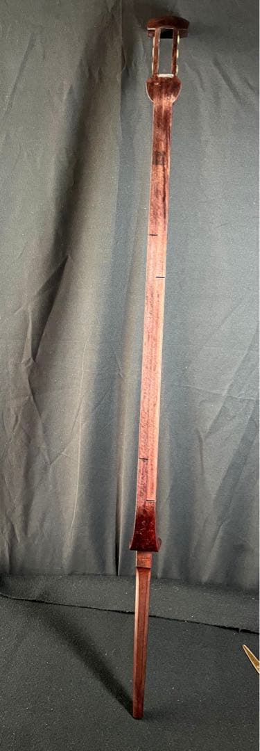 津軽三味線　三線・本紫檀・棹のみ　紅木紫檀製　純銀 天然素材 　弦楽器　民謡