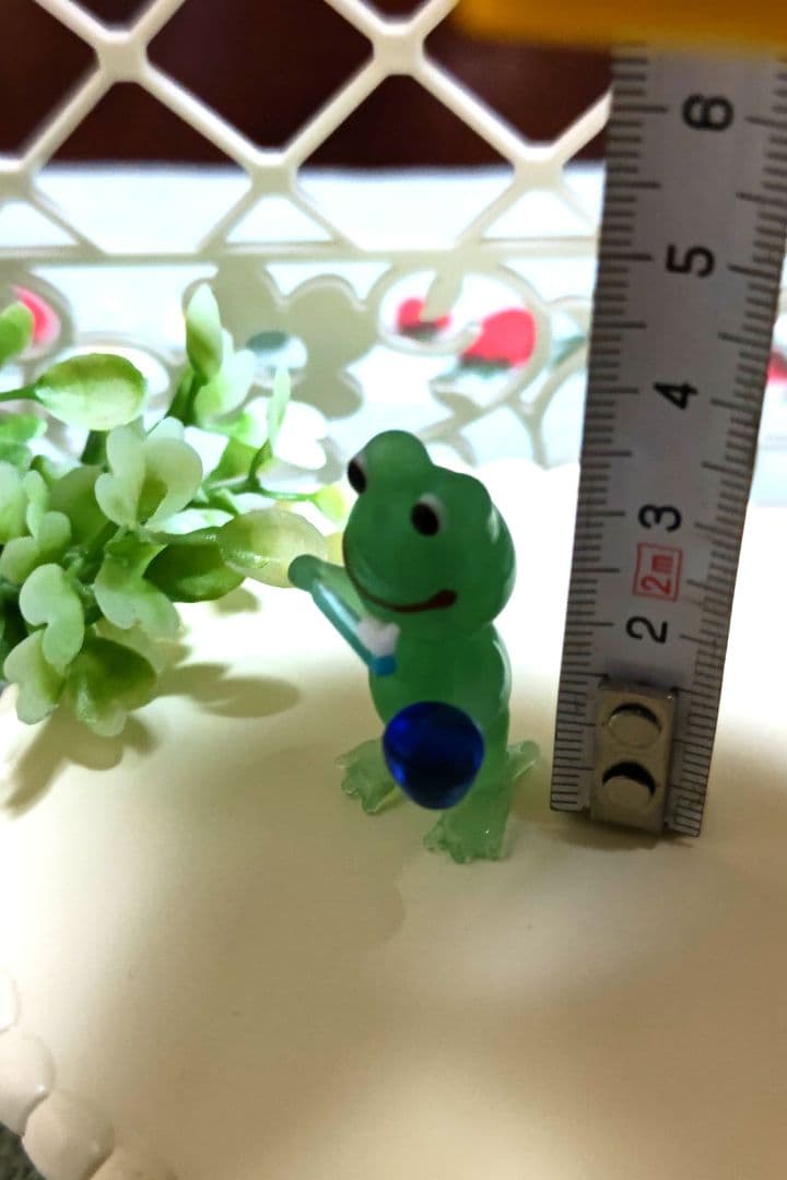 かえるの歯磨き