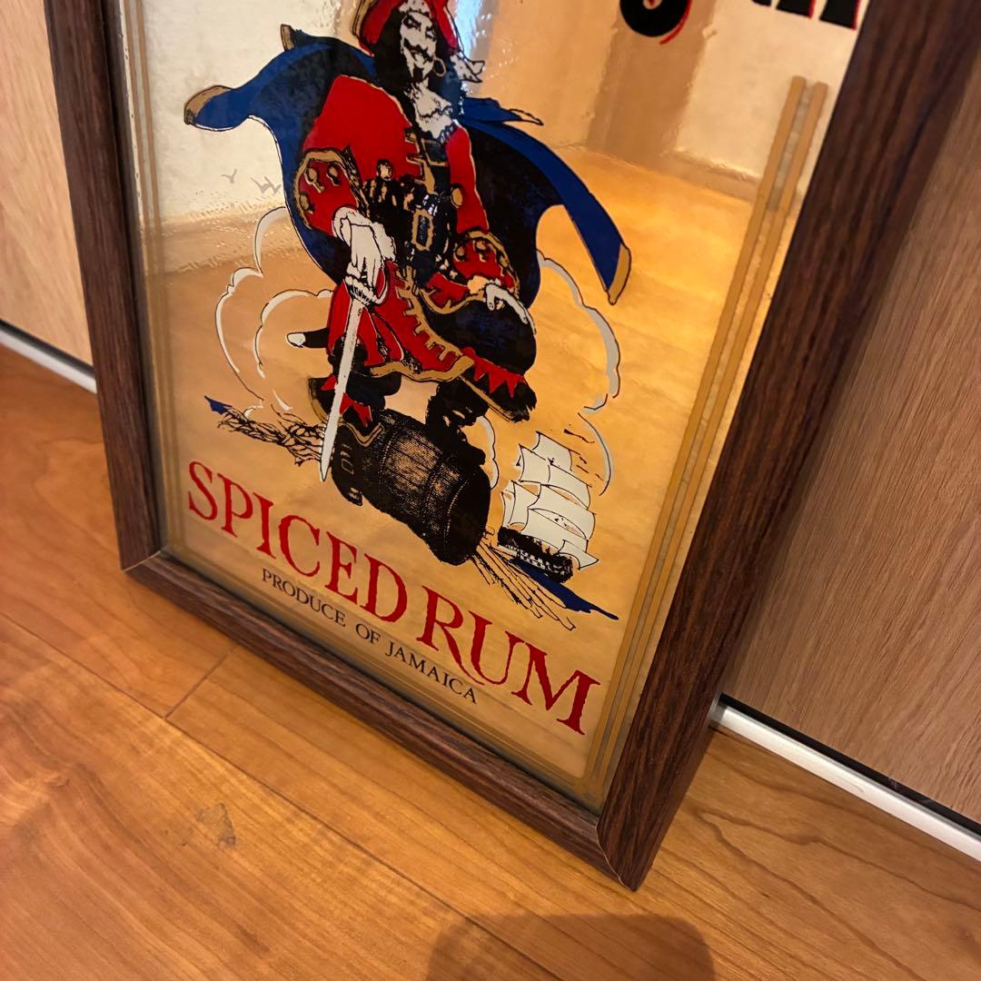 キャプテンモルガン　パブミラー　絵画