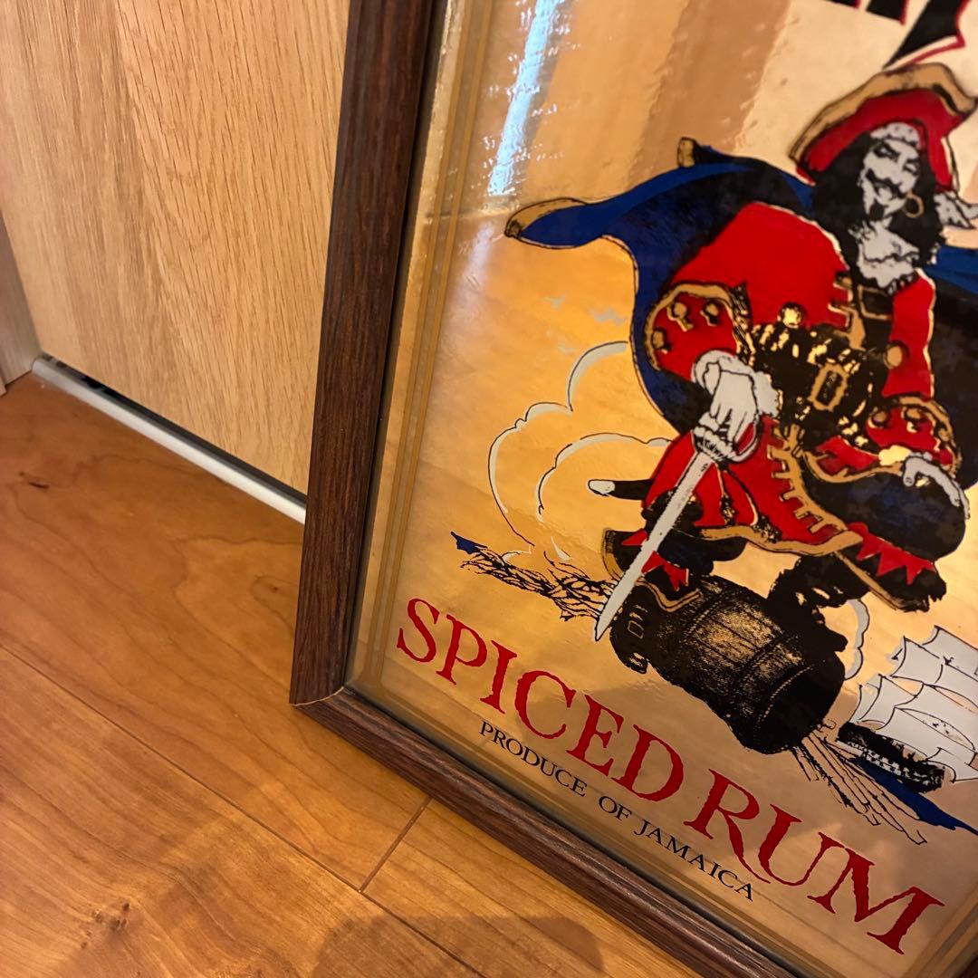 キャプテンモルガン　パブミラー　絵画