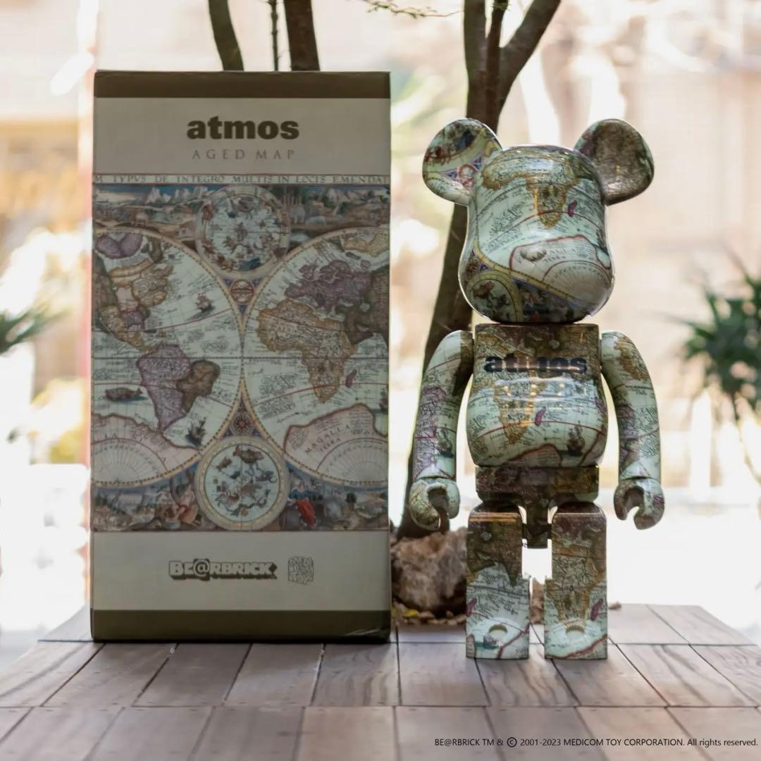 【セール中】BE@RBRICK atmos AGED MAP 1000%