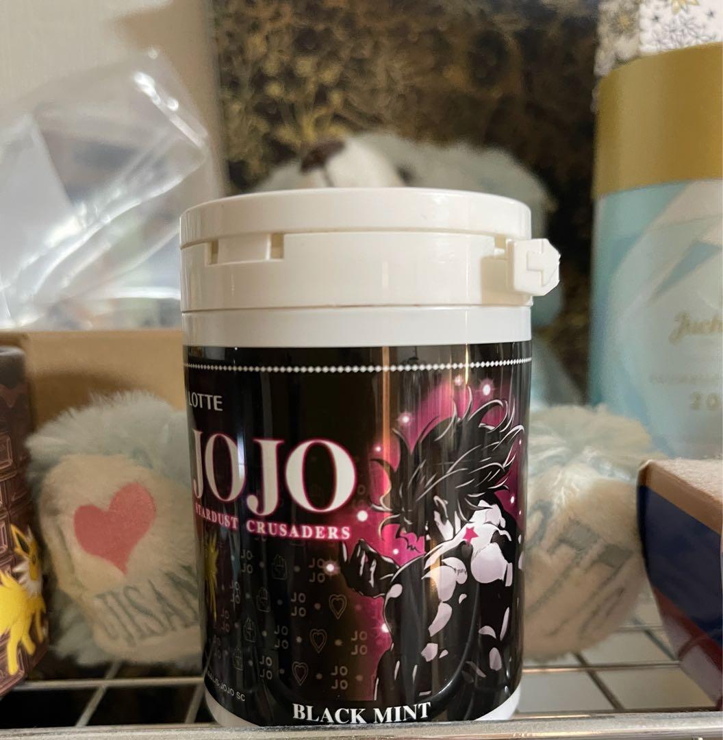 ジョジョの奇妙な冒険　限定ボトルデザインブラックミントガム　未開封