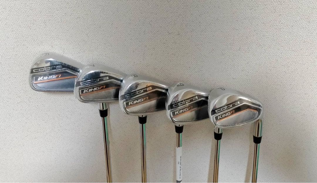 新品 コブラ キング アイアン セット スチールシャフト SR