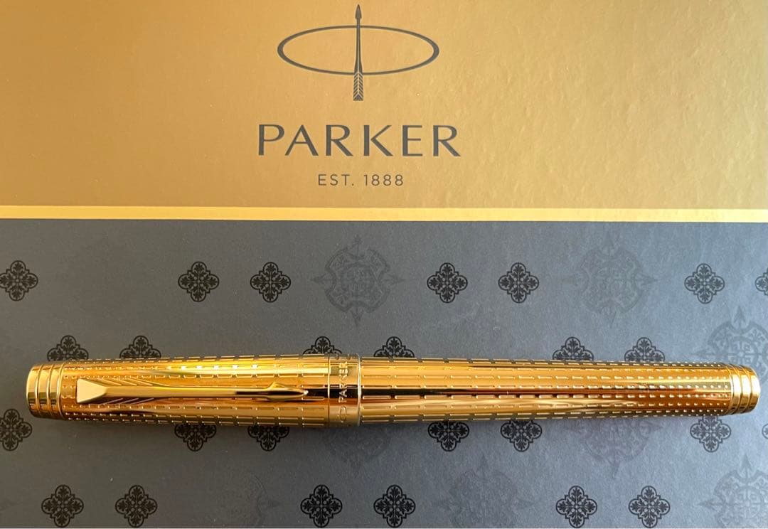【新品】 パーカー プリミエ デラックス GT 万年筆 18金 M 中字