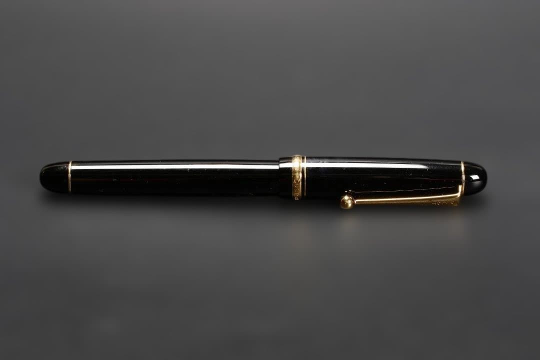 PILOT パイロット CUSTOM 74 万年筆 14K ブラック ゴールド