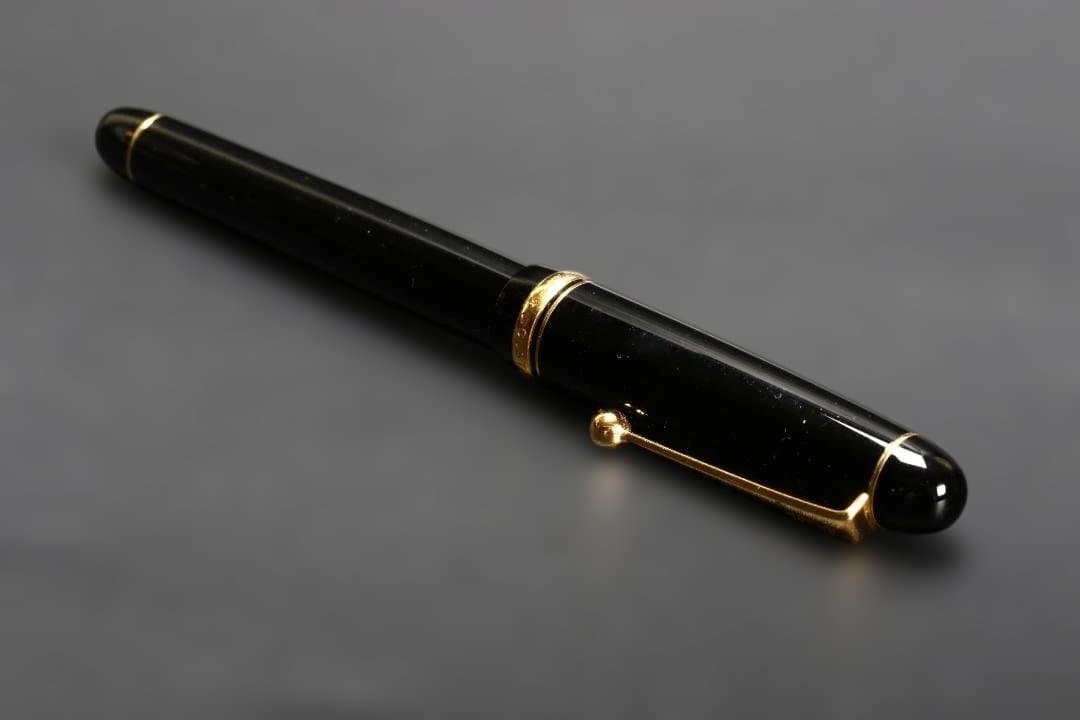 PILOT パイロット CUSTOM 74 万年筆 14K ブラック ゴールド