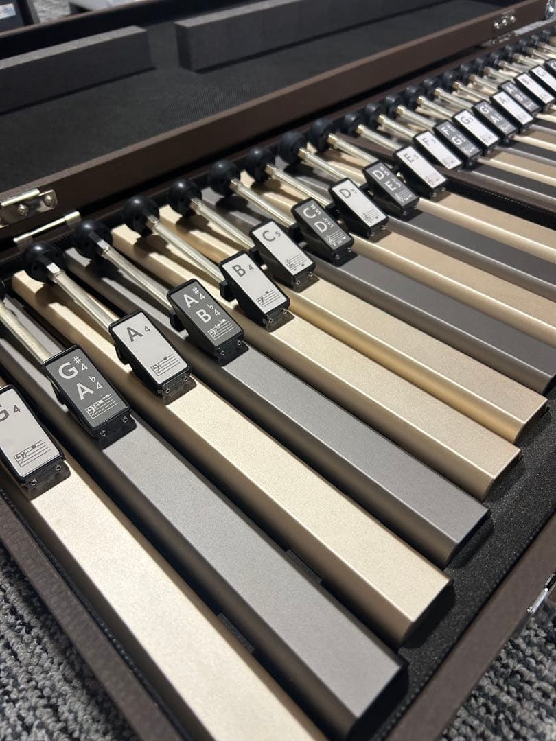 【未使用】鈴木楽器 SUZUKIトーンチャイム HB-250LC25音セット