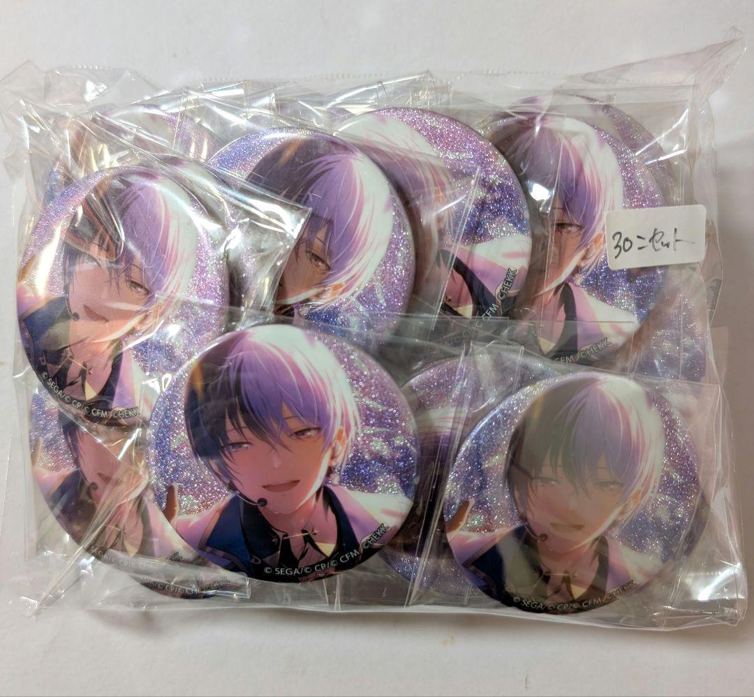 青柳冬弥　あんスタ　グリッター缶バッジ