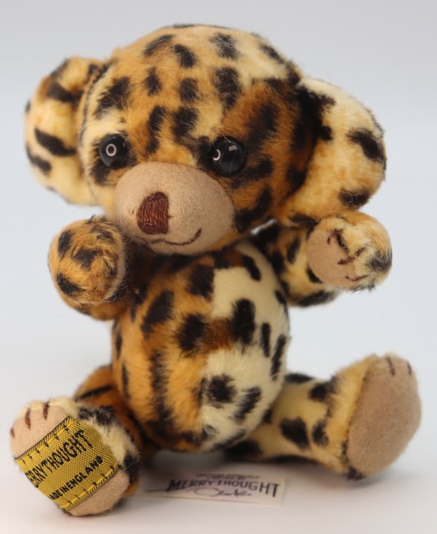 CHEEKY CHEETAH CUB Merrythought チーター14cm