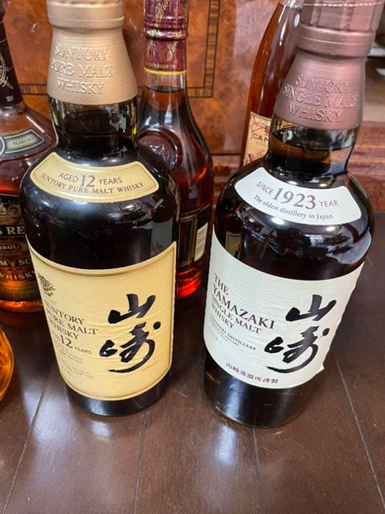 古酒大量　9本　山崎12年　麒麟12年　等