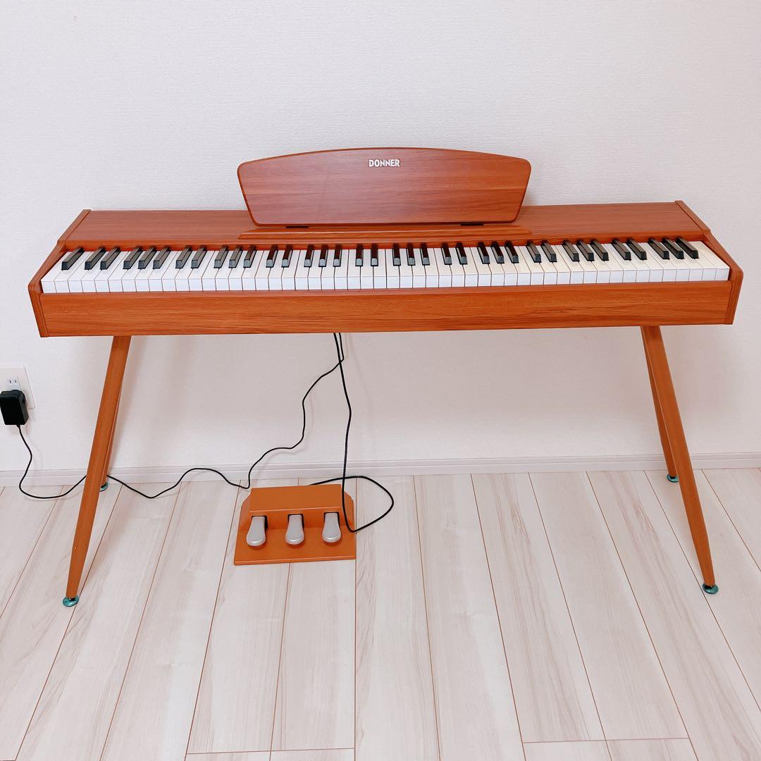 Donner DDP-80 電子ピアノ 木製 88鍵 動作良好