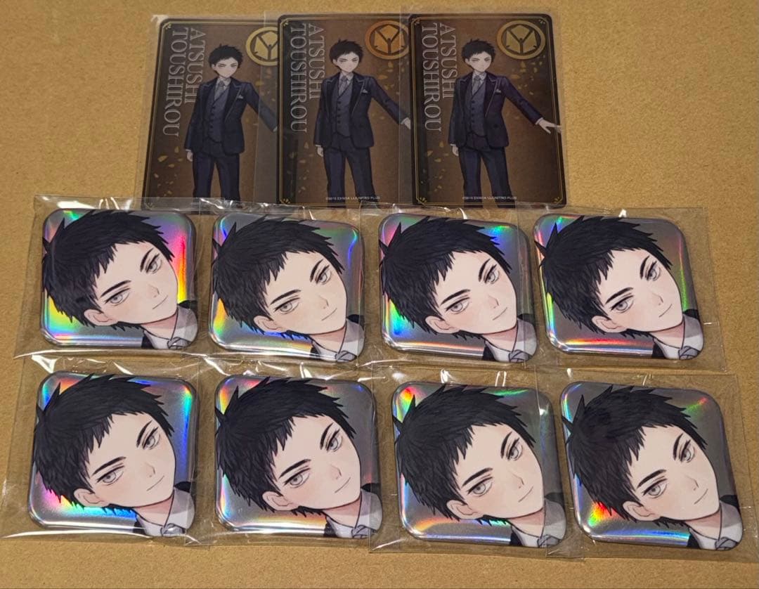 刀剣乱舞 大本丸博 vol.2 厚 缶バッジ クリアカード