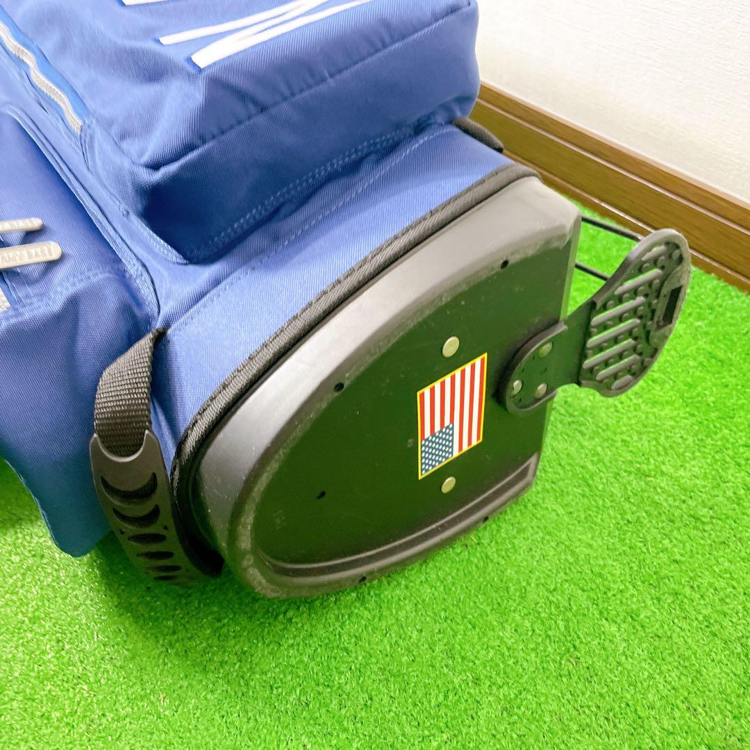 美品　アーミーベースコレクション　デニム　スタンドキャディバック　アイアンカバー