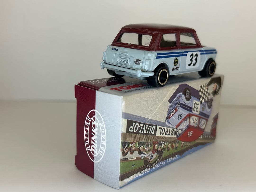 トミカ 日本製 ミニック特注 BLMCミニクーパー S DINKY SPEED