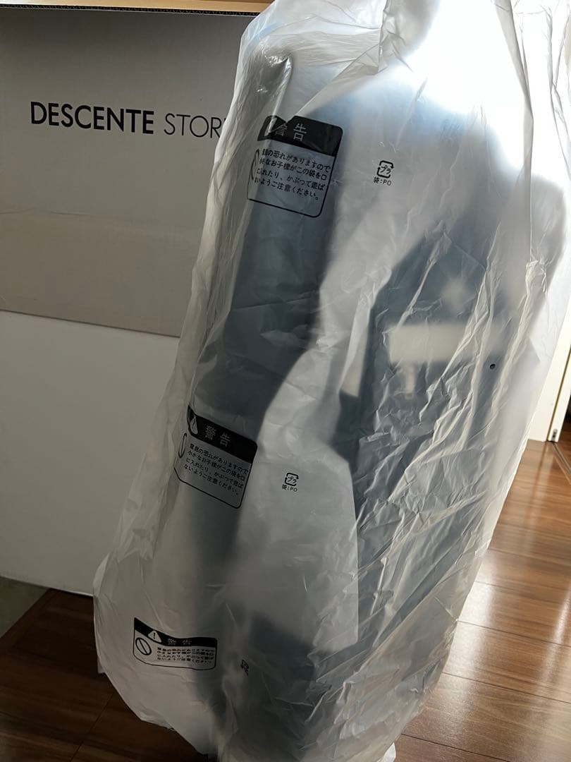 DESCENTE ダークブルー キャディバッグ　ゴルフバッグ　カートバッグ