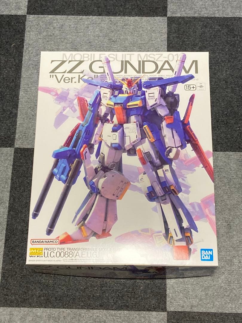 【未組立】ZZガンダム ダブルゼータガンダム MG Ver.Ka