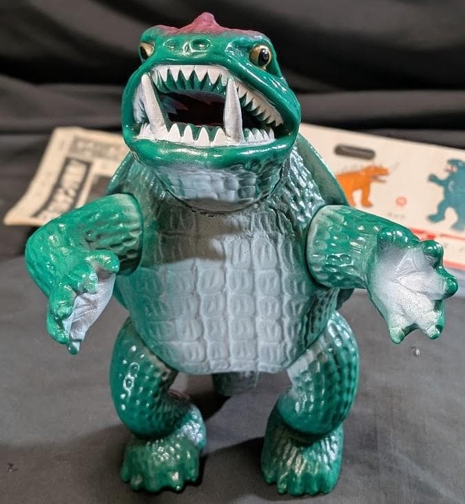 昭和ガメラ（日東復刻・マルサン）ヘッダー・外袋付 ソフビフィギュア