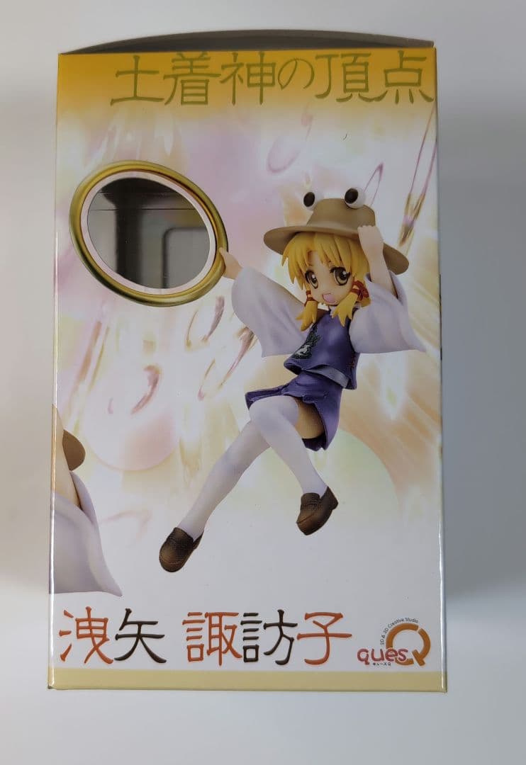 新品未開封 土着神の頂点 洩矢諏訪子 東方Project フィギュア キューズQ