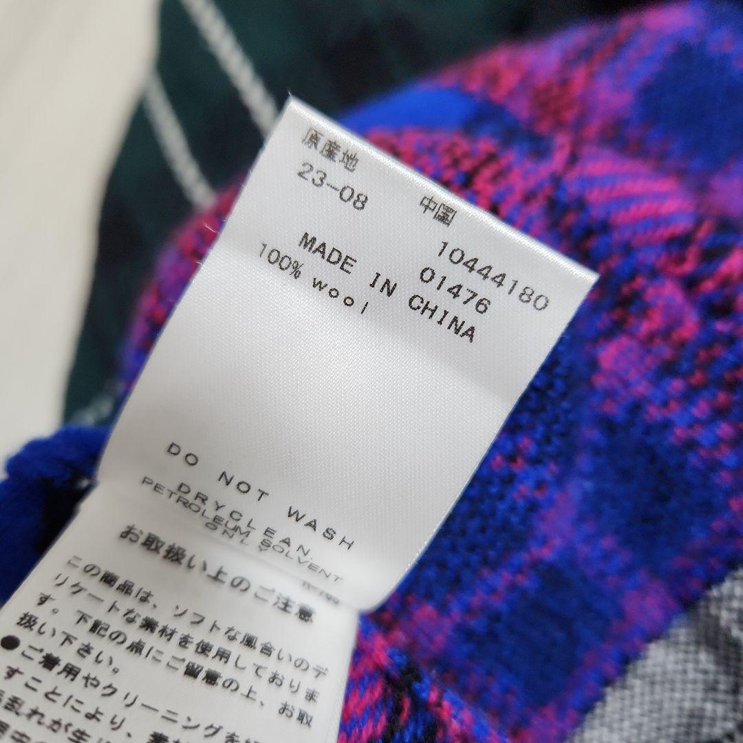 美品☆PEARLY GATES☆2023クルーネックニット5(L)マルチチェック