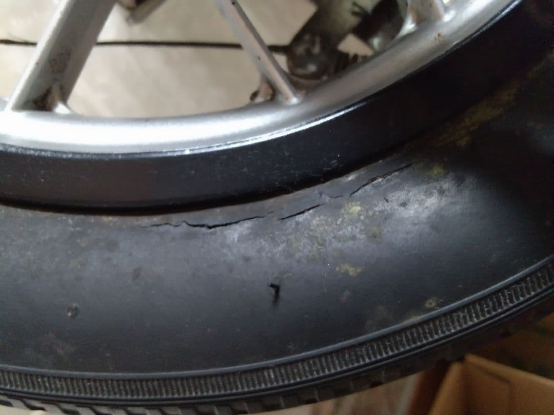 ブリジストン◆12インチ　ピクニカ　赤　レストアベース　折り畳み式