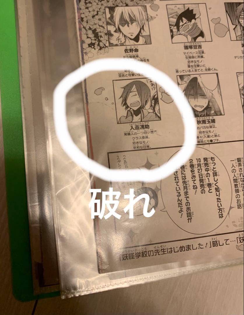 妖はじ　希少　Gファン 本誌限定　描き下ろしあらすじ紹介、目次　21種