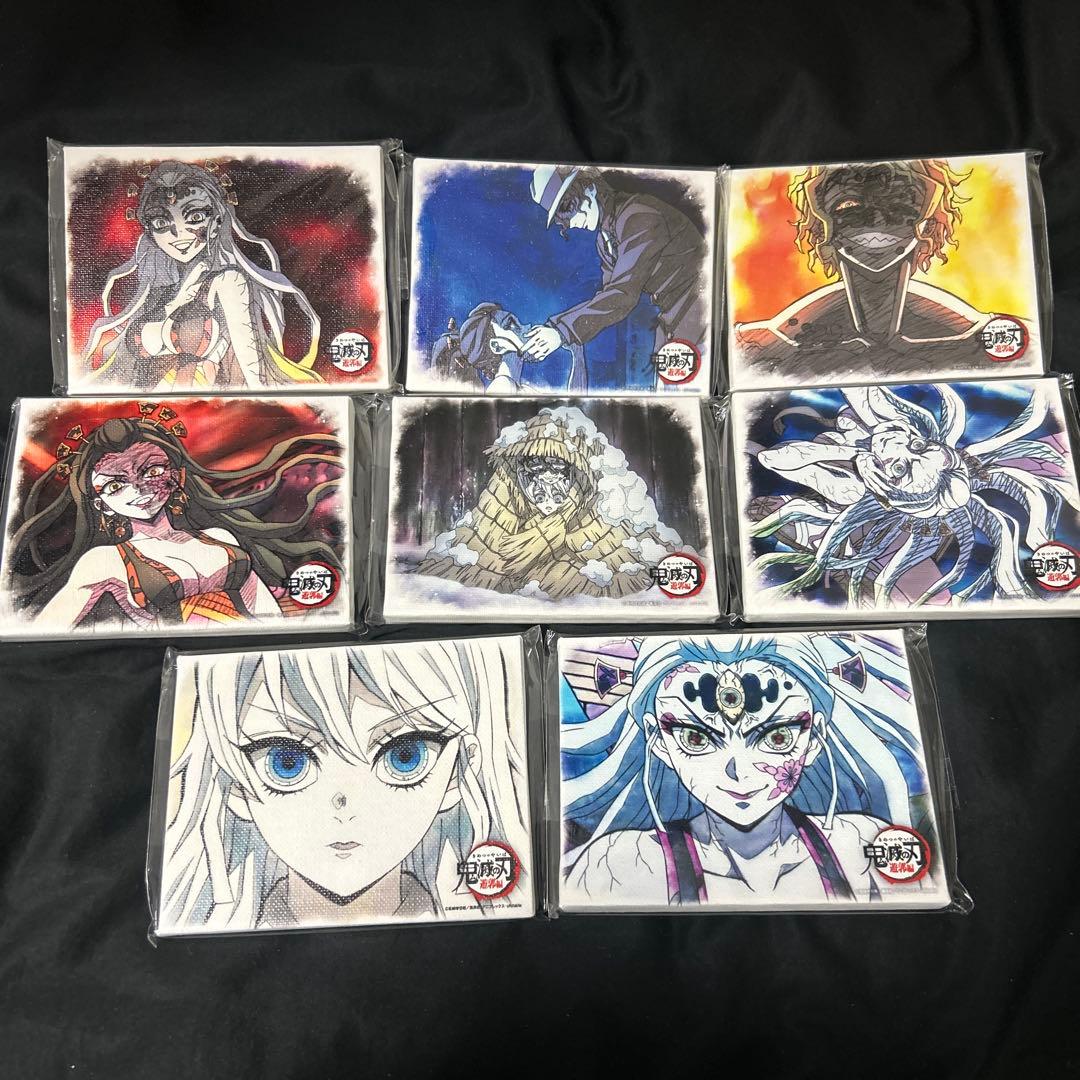 鬼滅の刃　ダイニング　堕姫　梅　キャンバスパネル　コンプリートセット