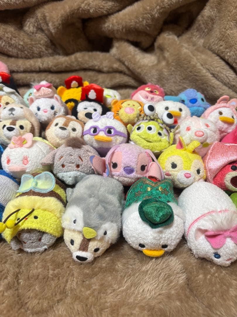 ディズニーツムツム　ぬいぐるみ71体　まとめ売り
