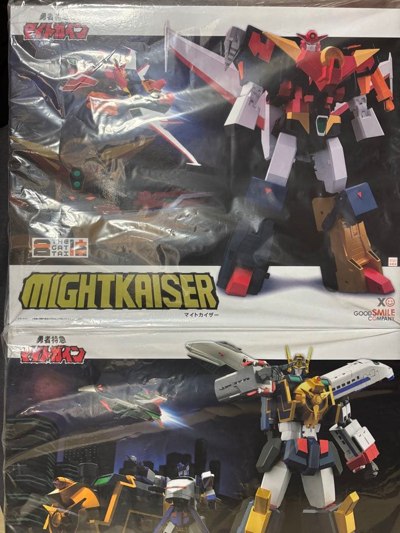 新品未開封　the合体　マイトガイン　マイトカイザー