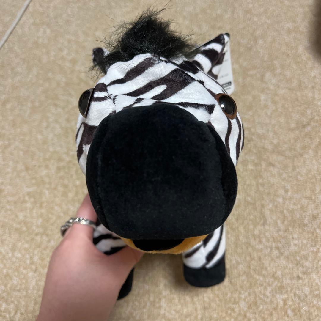ポップ サーカス シマウマ イヌ ぬいぐるみ