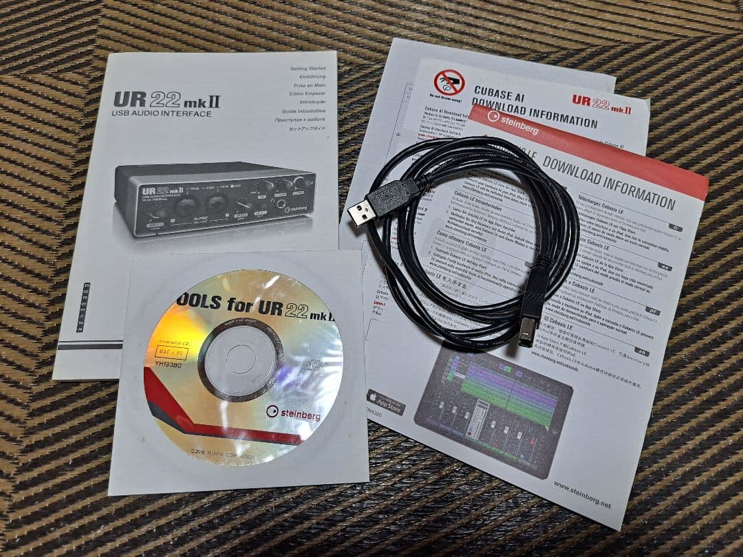 ⭕美品 Steinberg UR22mkⅡ オーディオインターフェース⭕