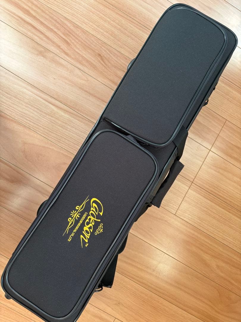 【送料込みなのでこちら価格で！】【美品】カドソン　ソプラノサックス　ケース付