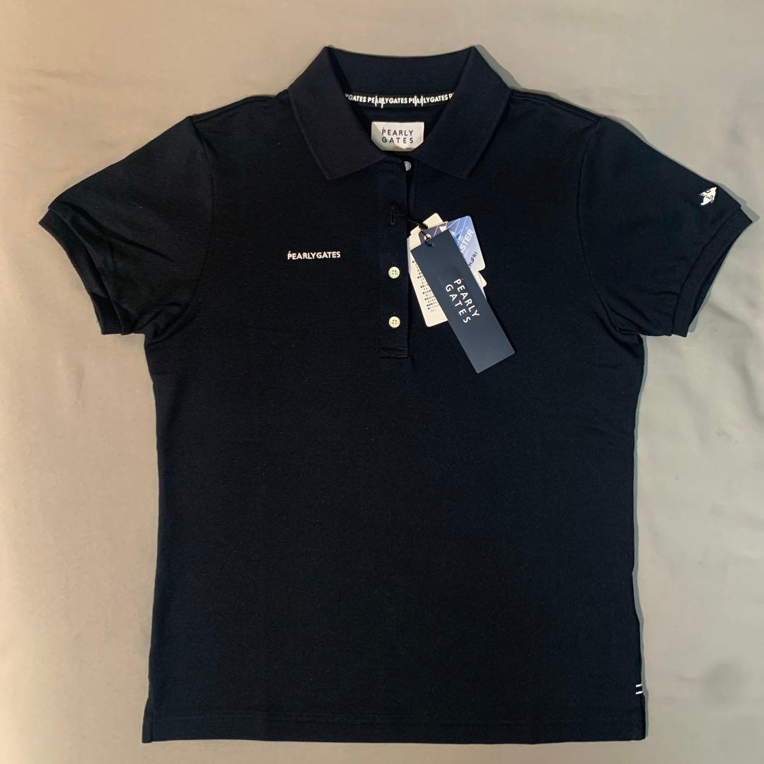 【未使用品】タグ付き！PEARLY GATES ネイビー ポロシャツ 89