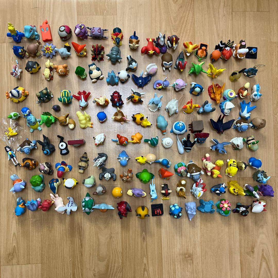ポケモン 指人形　ポケモンキッズ　まとめ売り　フィギア　ソフビ　たくさん