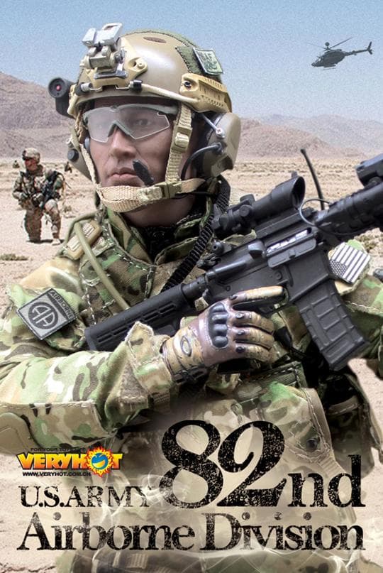ミリタリー VERY HOT U.S.ARMY 82nd Airborne Division