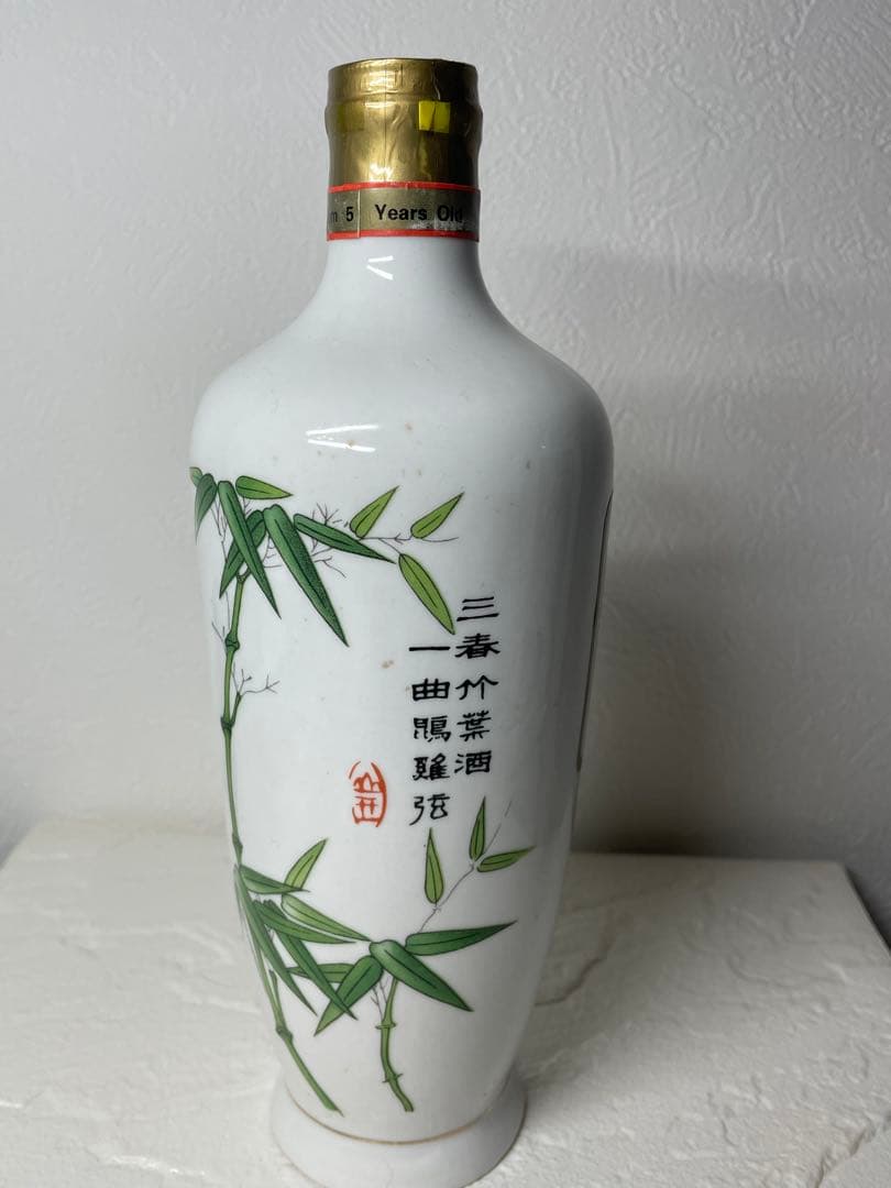 【未開封】竹葉青酒　5年熟成　500ml 箱付き
