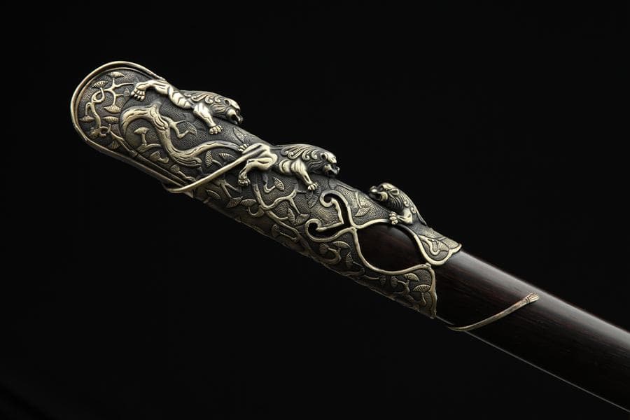 九獅子の軍刀 日本刀 模造刀 居合刀 武士道 武蔵 鑑賞用 手鍛造打