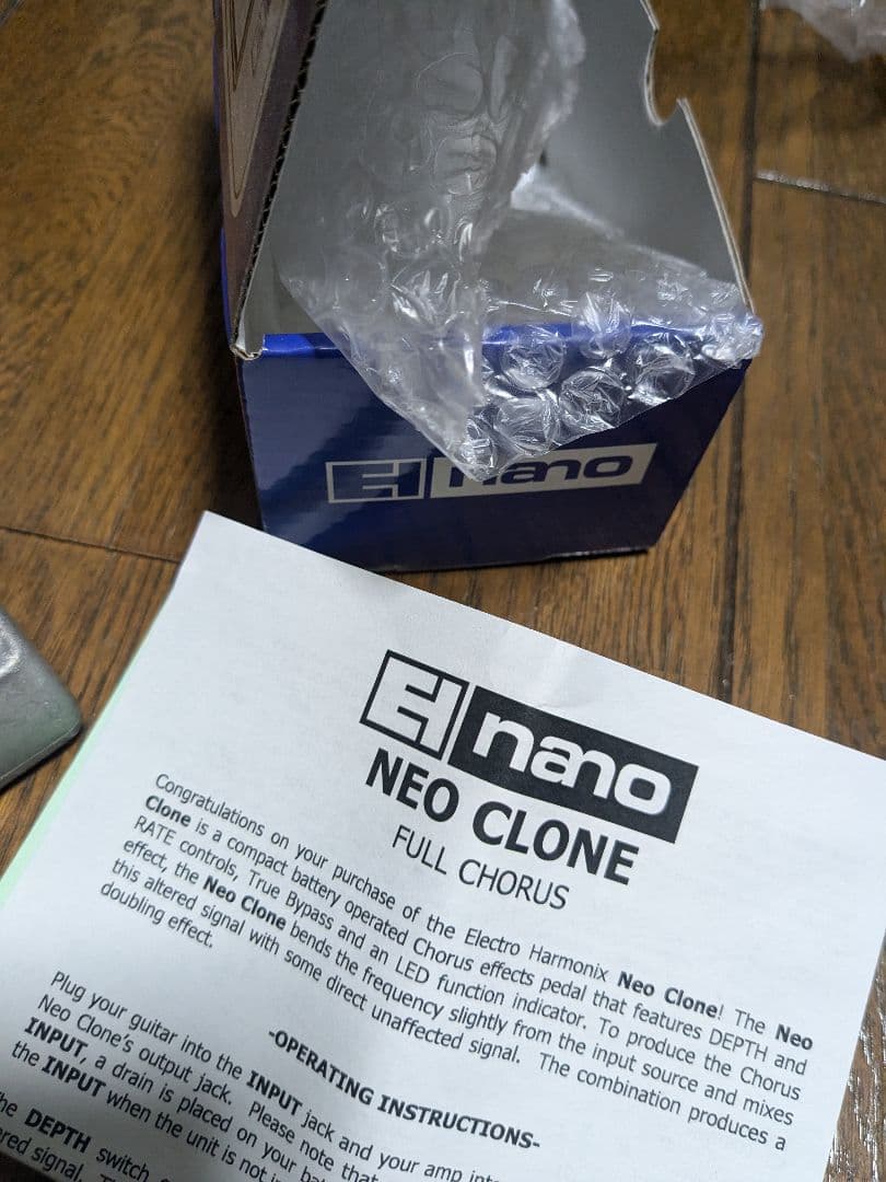 electro-harmonix Neo Clone コーラス