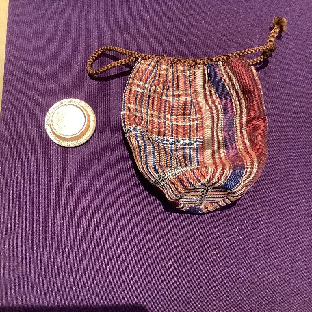 【茶道具】高取焼 肩衝茶入 鬼丸雪山作