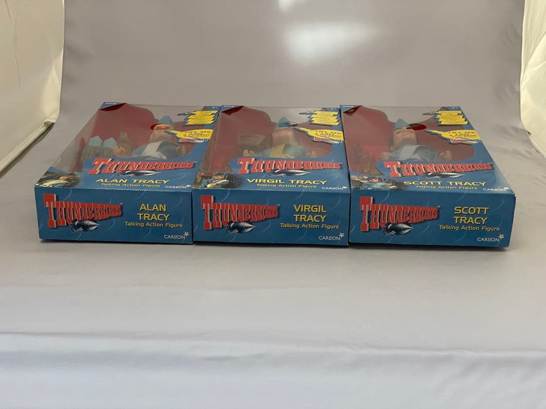 【未開封】サンダーバード　トーキングフィギュア　3体セット