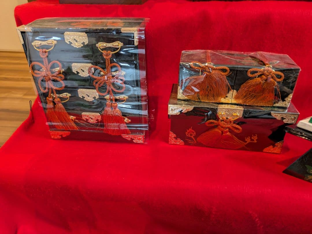 雛祭り道具　漆塗　工芸品　バラ売り可能