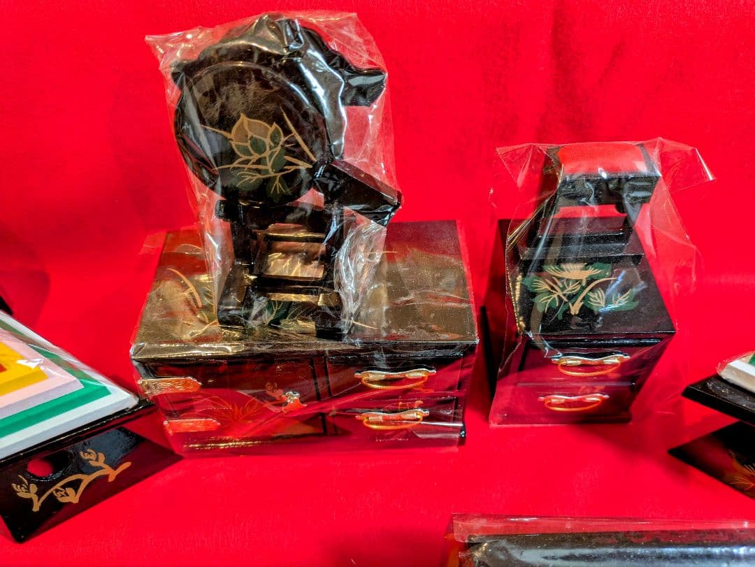 雛祭り道具　漆塗　工芸品　バラ売り可能