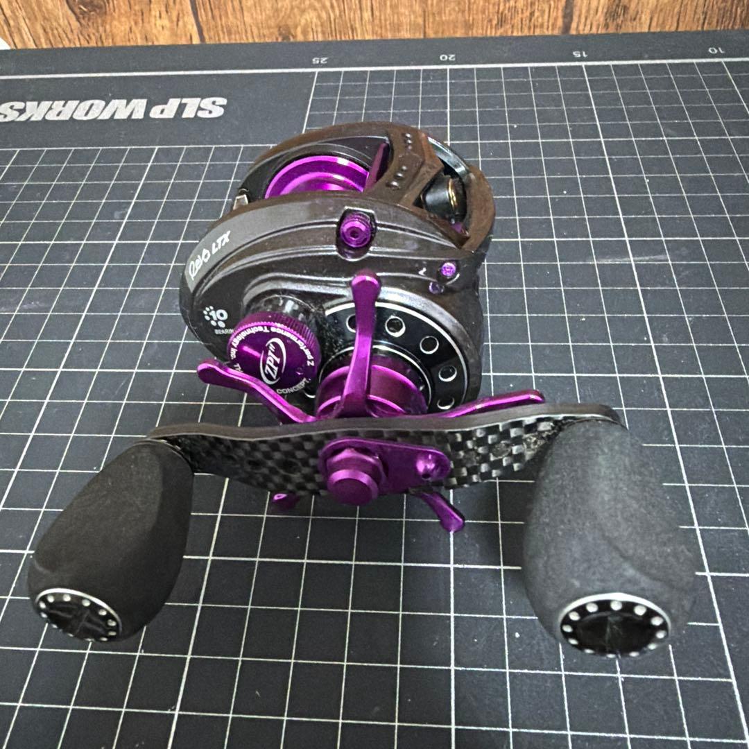 アブガルシアREVOレボ LTX×ZPI パープル　カスタム