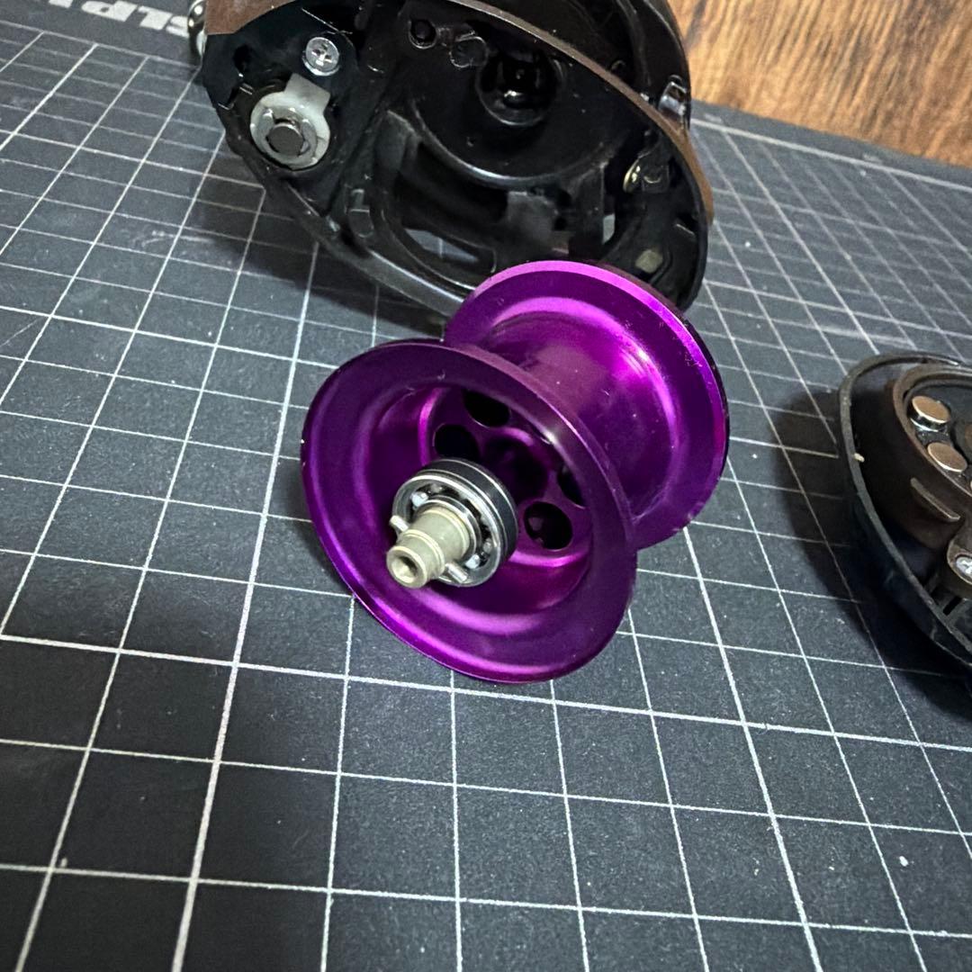 アブガルシアREVOレボ LTX×ZPI パープル　カスタム