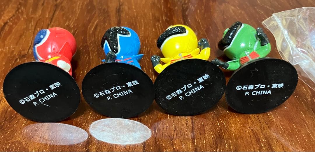 楽一番公式アカウント06　特撮ヒーローズ　秘密戦隊ゴレンジャー 5体セット