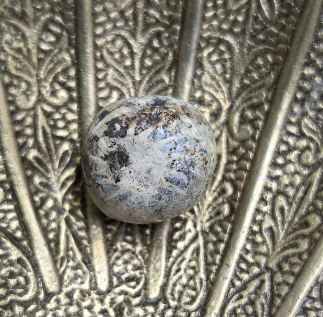 018　蜻蛉玉　古い鳥が消えて　太陽のみ残ったジャワ玉！