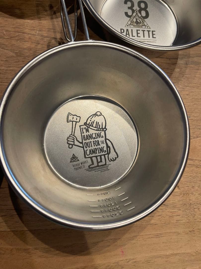 デバイスワークス　シェラカップ 調理器具 キャンプ マグカップ 激レア